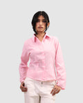 The Riviera Fitted Shirt - Stripe Pink