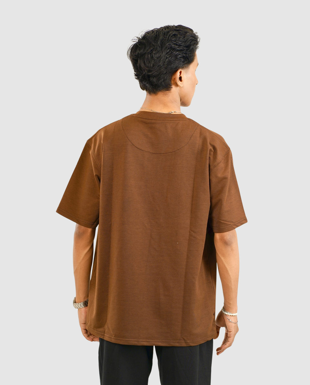 250 GSM Terry Tshirt - Brown