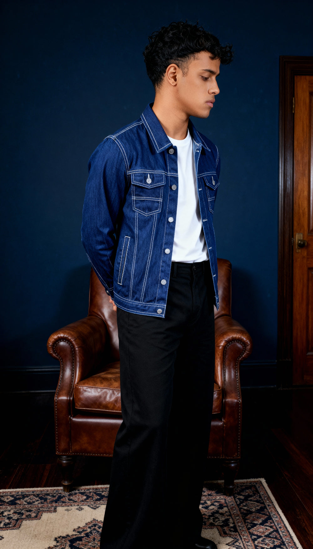 Indigo Denim Overshirt