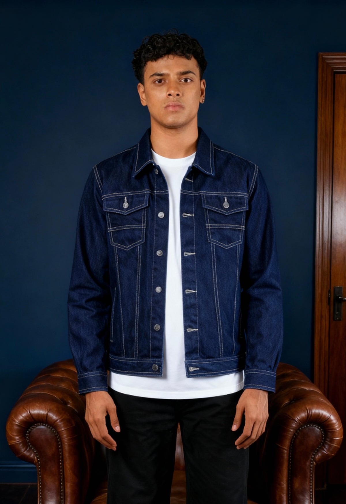 Indigo Denim Overshirt