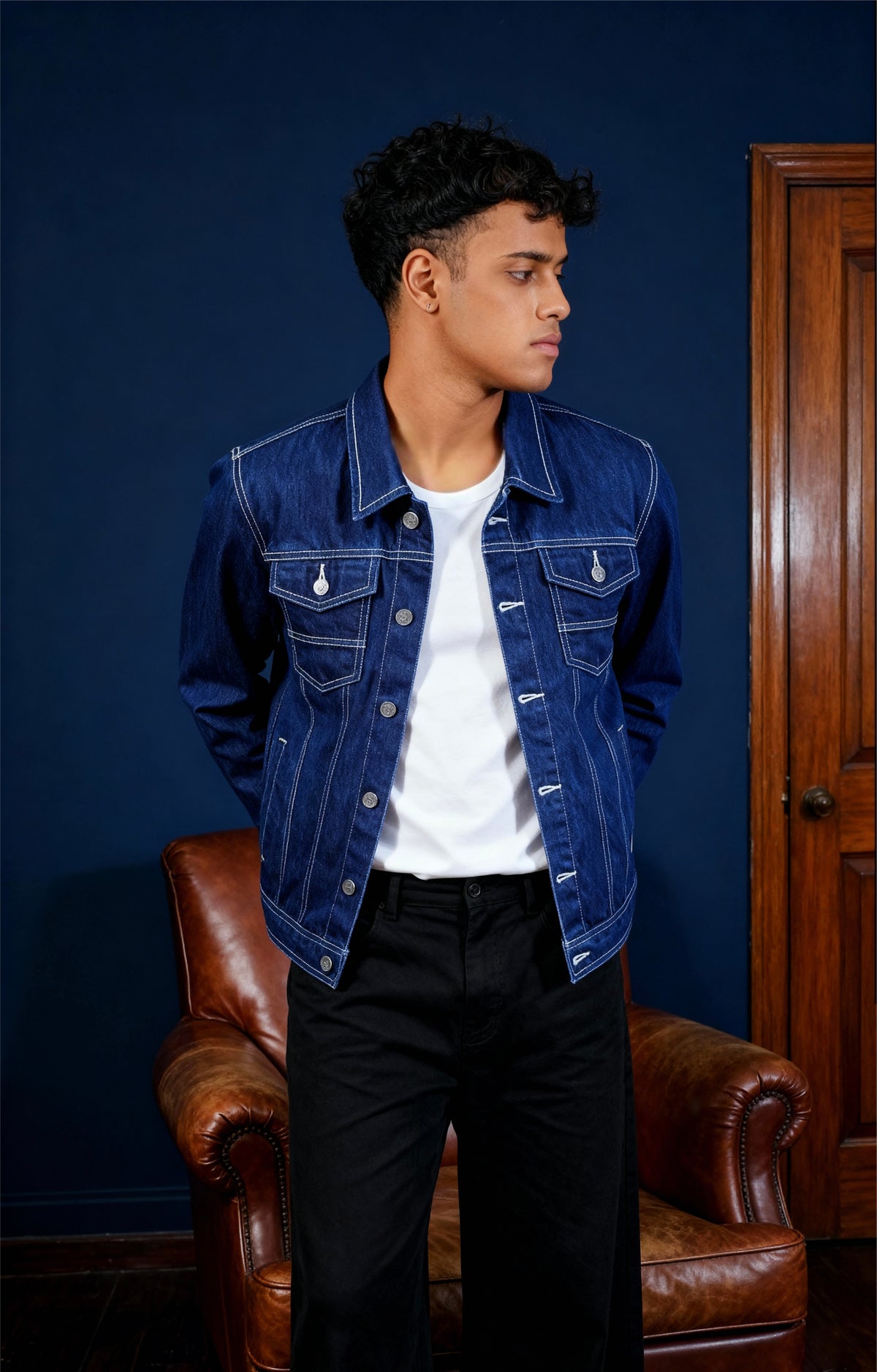 Indigo Denim Overshirt
