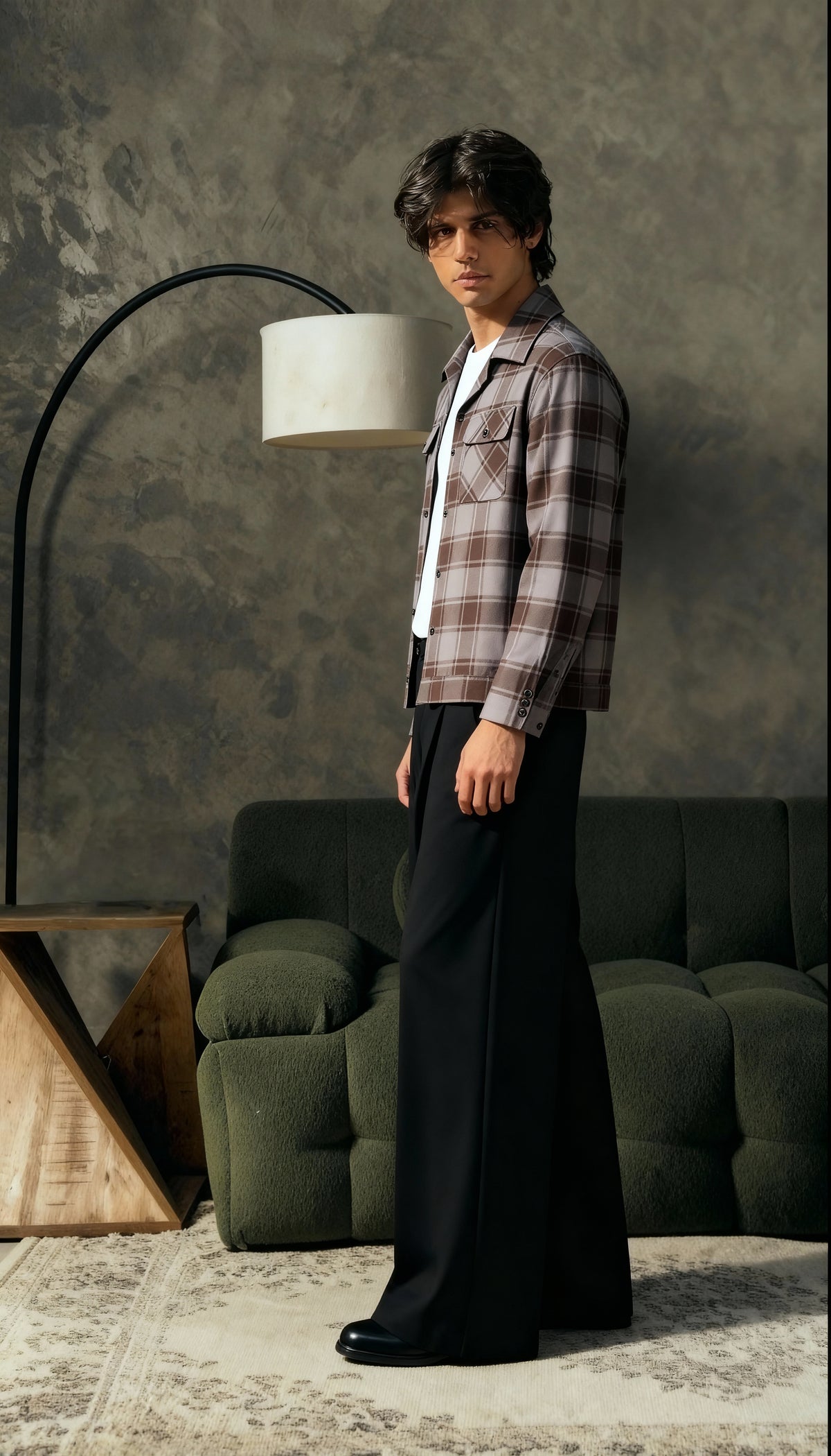 Heavyweight Shacket - Brown