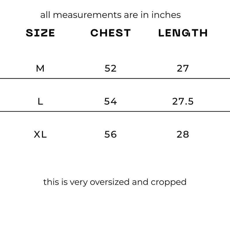 Men measurement guide