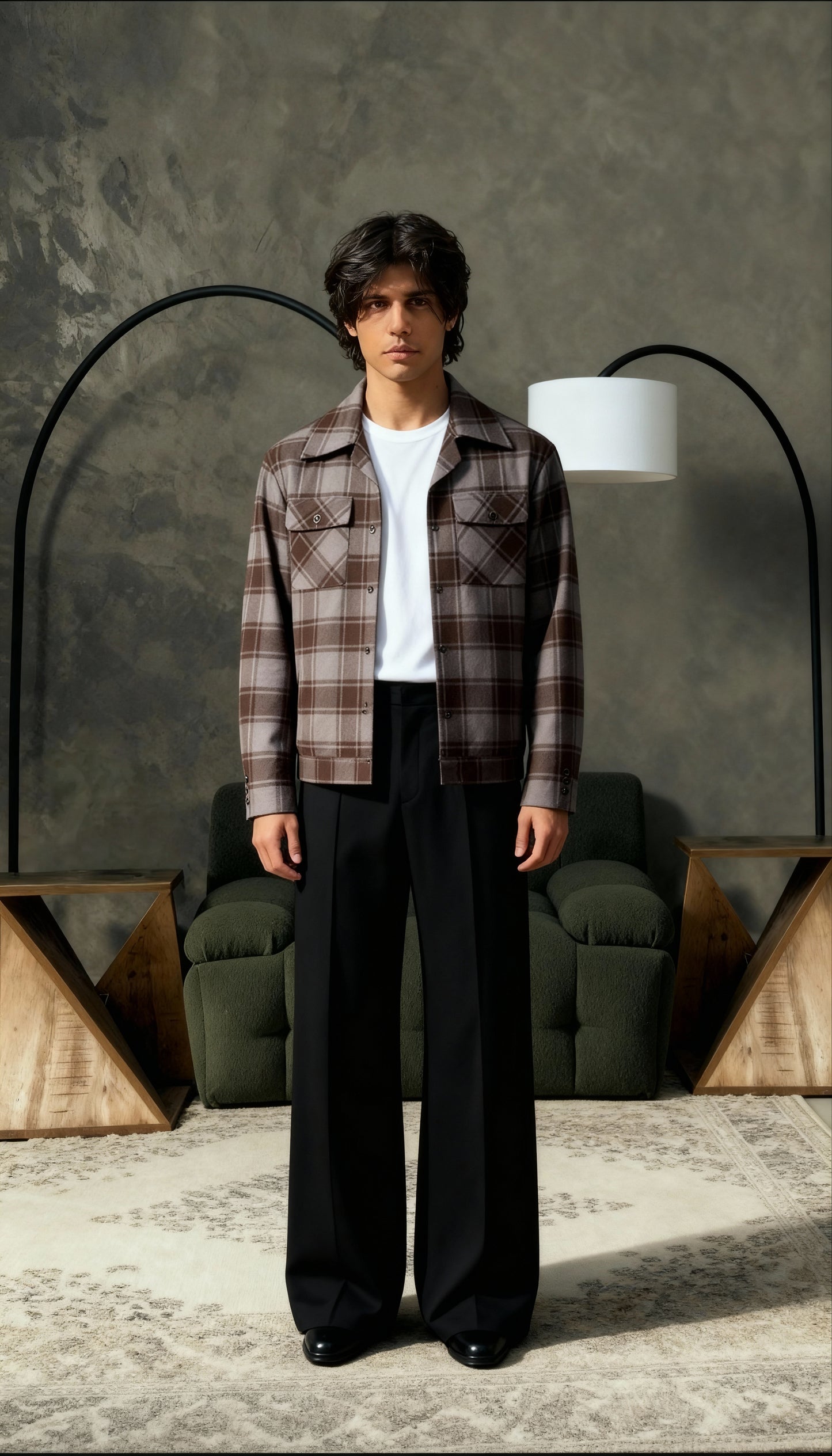 Heavyweight Shacket - Brown