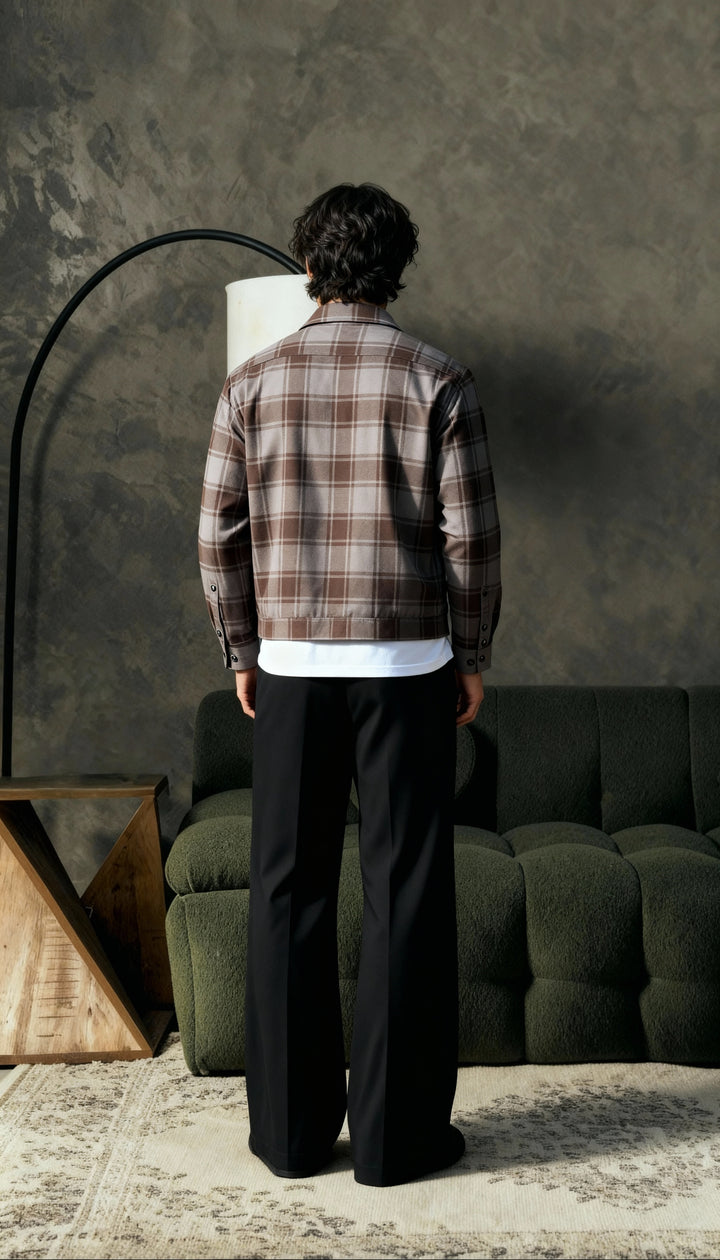 Heavyweight Shacket - Brown