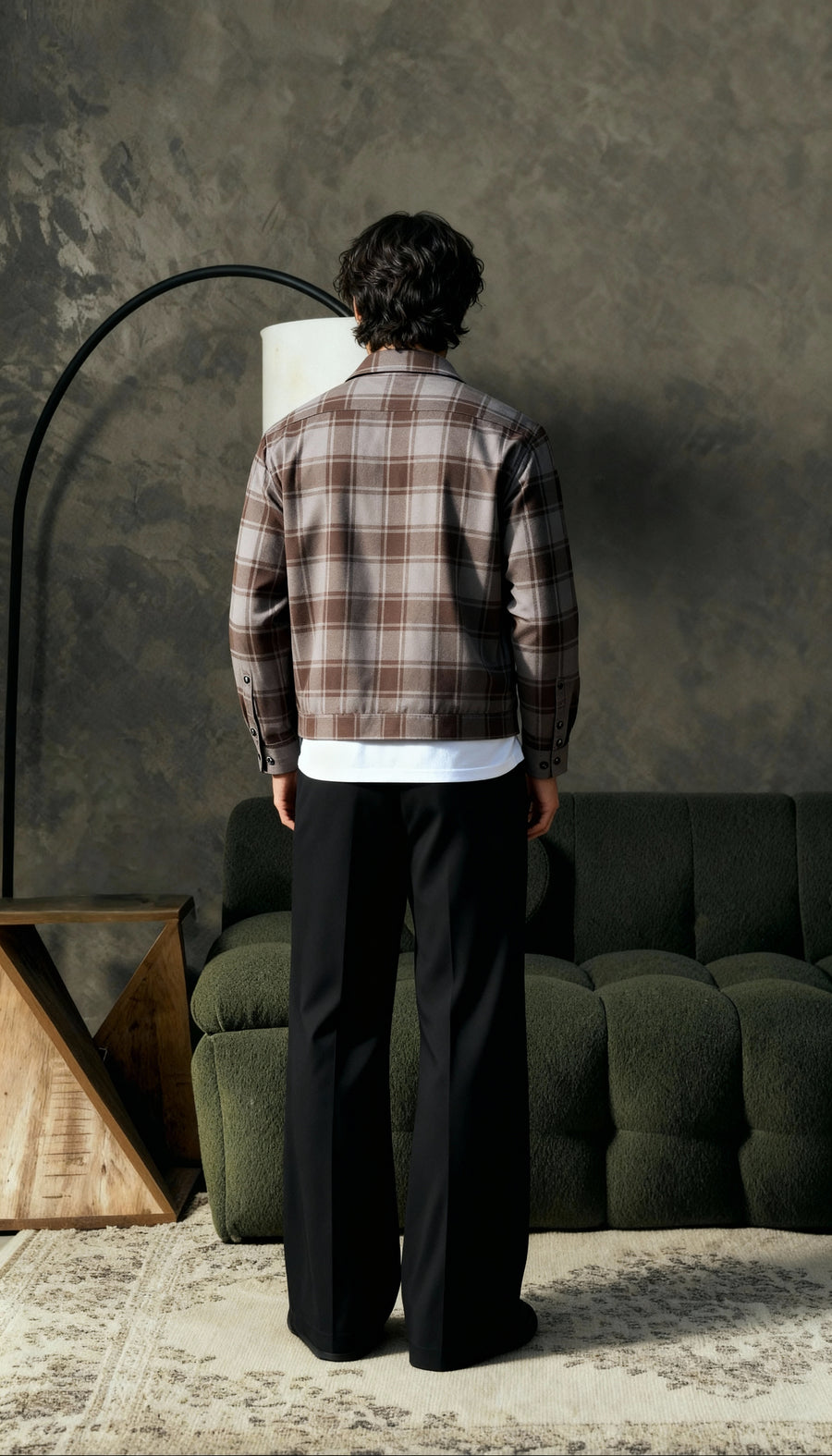 Heavyweight Shacket - Brown - Image 4