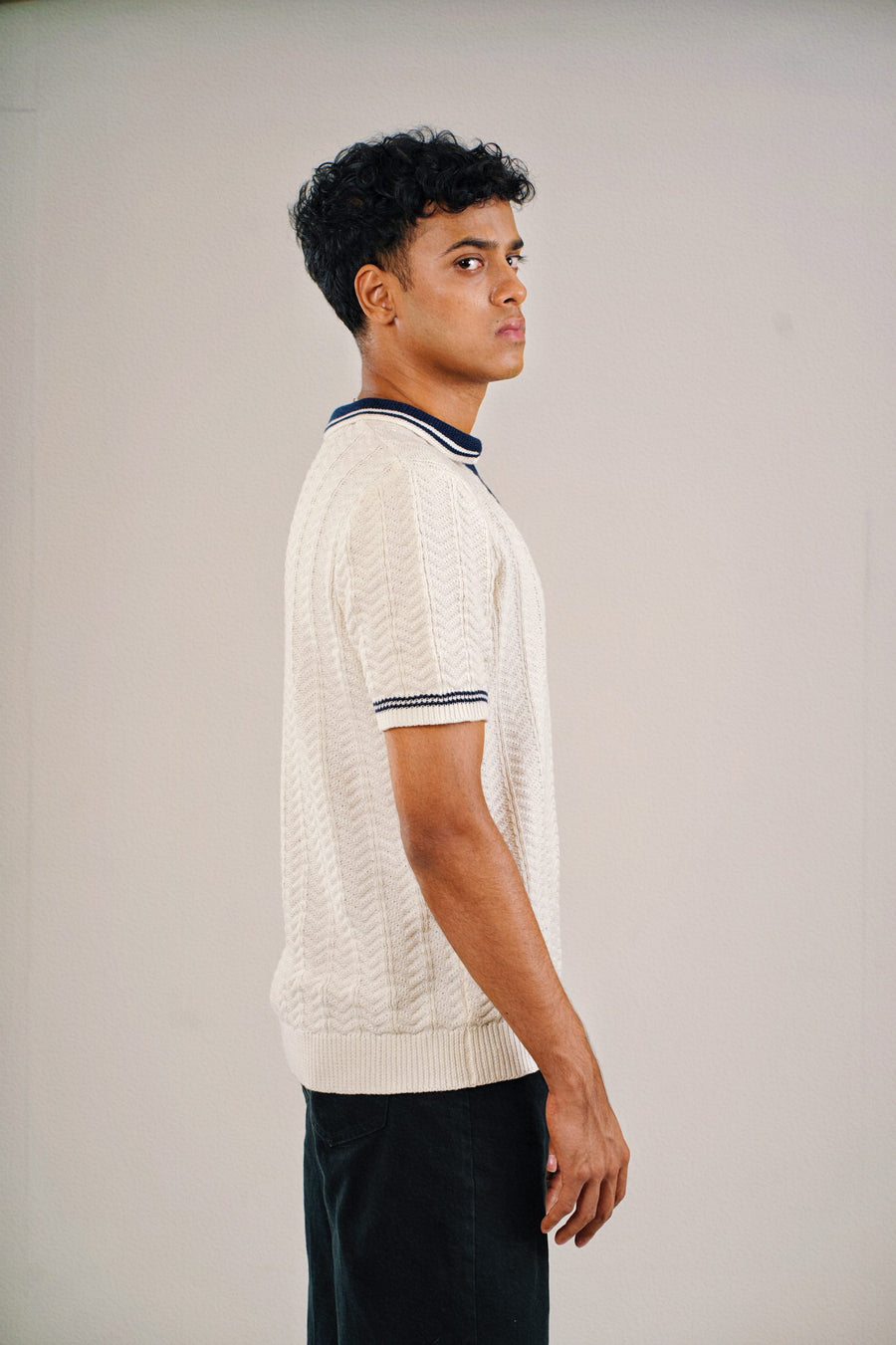 Luxury Leaf Knit Tshirt - Image 4